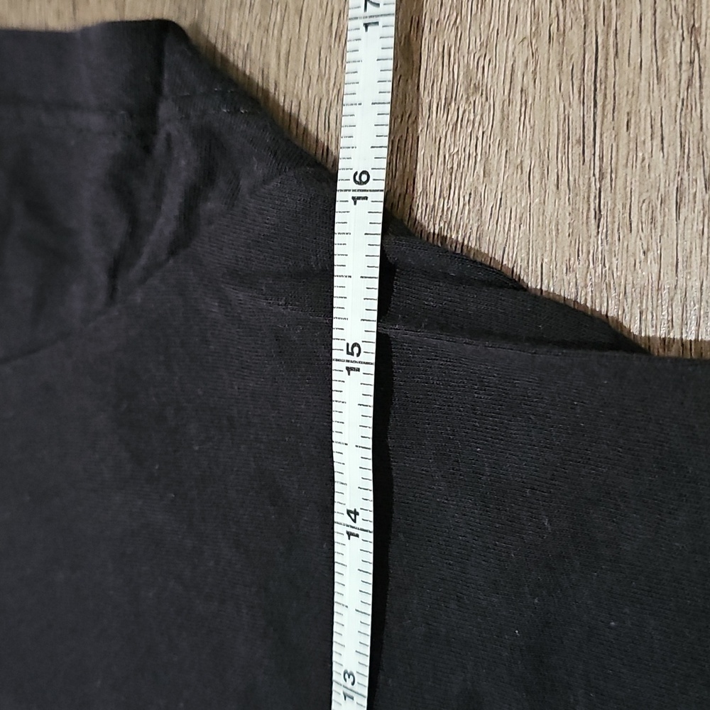 Black Graphic Tee, Peace, Wet Seal Y2K Made In USA, S or Juniors L - Picture 4 of 5